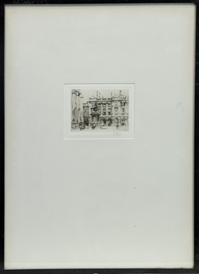 Lot 162 - THE SQUARE, AN ETCHING BY WILLIAM WALCOT