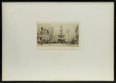 Lot 158 - THE STRAND, LONDON, AN ETCHING BY WILLIAM WALCOT