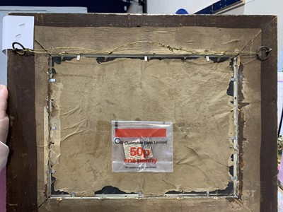 Lot 159 - CATTLE, AN OIL BY JAMES MILLER