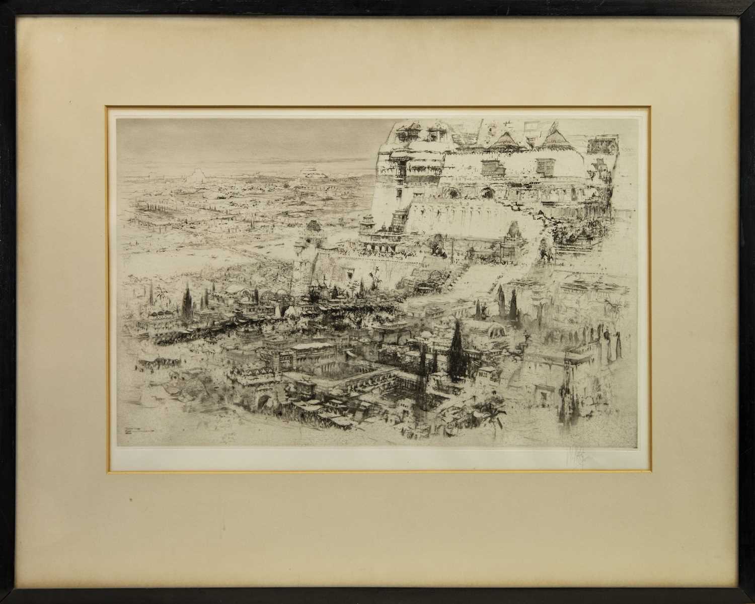 Lot 170 - BABYLON, AN ETCHING BY WILLIAM WALCOT
