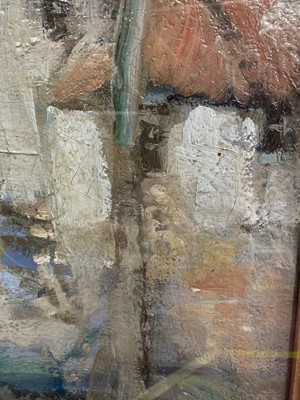 Lot 175 - THE OLD MILL, ANSTRUTHER, AN OIL BY ARTHUR MACDONALD