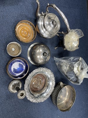 Lot 280 - A LOT OF SILVER PLATED WARE