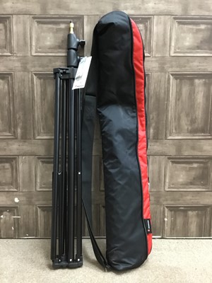 Lot 1767 - A LOT OF TWO MANFROTTO 1052BAC COMPACT STANDS