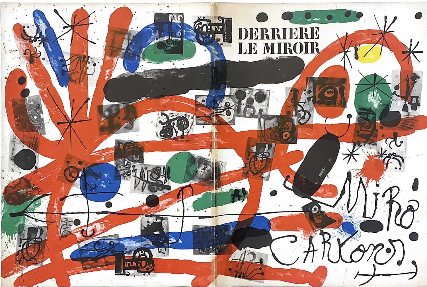 Lot 98 - DERRIERE LE MIROIR, WITH LITHOGRAPHS BY JOAN MIRO