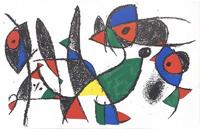 Lot 101 - FOUR LITHOGRAPHS BY JOAN MIRO