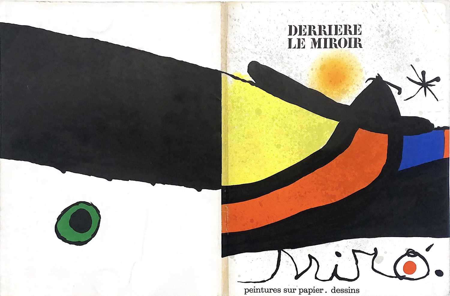 Lot 99 - VARIOUS EXAMPLES OF DERRIERE LE MIROIR, LITHOGRAPHS BY JOAN MIRO