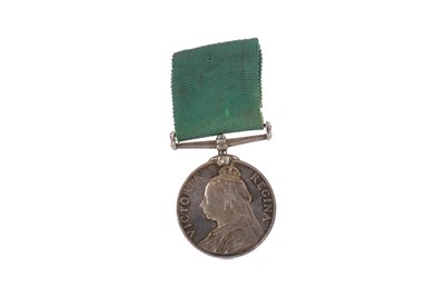Lot 1385 - A VICTORIAN MEDAL FOR LONG SERVICE IN THE VOLUNTEER FORCE