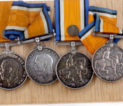 Lot 1390 - A LOT OF WWI SERVICE MEDALS