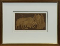 Lot 1199 - * JAMES SPENCE RSW RGI, UN DERECHAZO etching,...