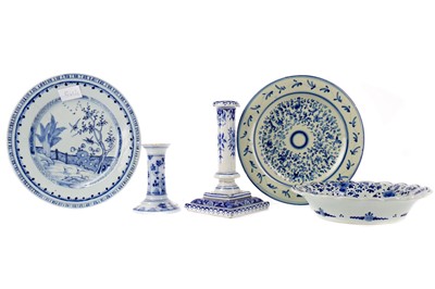 Lot 71 - A COLLECTION OF DUTCH DELFTWARE