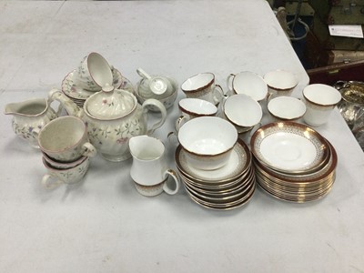 Lot 295 - A ROYAL GRAFTON 'MAJESTIC' PART TEA SERVICE AND ANOTHER