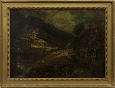 Lot 103 - HIGHLAND RIVERSCAPE, A SCOTTISH OIL