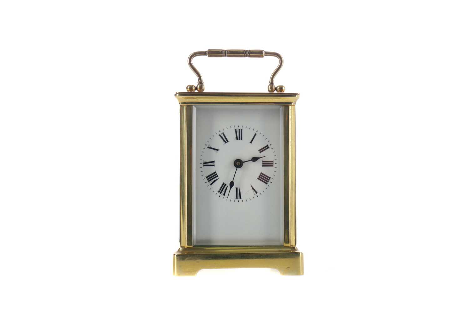 Lot 1737 - AN EARLY 20TH CENTURY CARRIAGE CLOCK