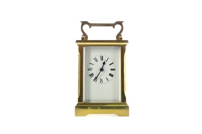 Lot 1739 - AN EARLY 20TH CENTURY CARRIAGE CLOCK