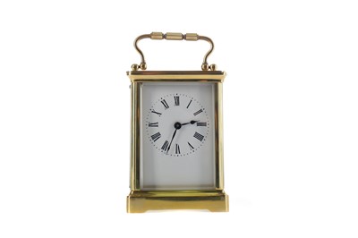 Lot 1743 - AN EARLY 20TH CENTURY CARRIAGE CLOCK