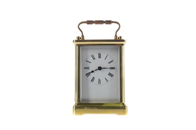 Lot 1744 - AN EARLY 20TH CENTURY CARRIAGE CLOCK