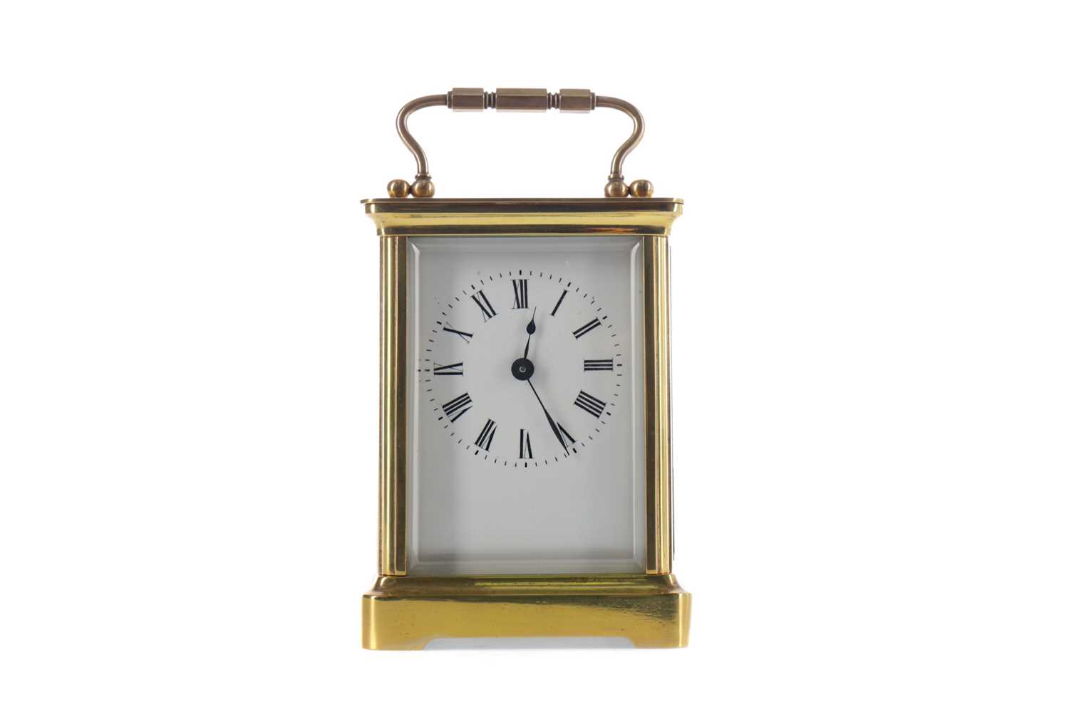 Lot 1746 - AN EARLY 20TH CENTURY CARRIAGE CLOCK