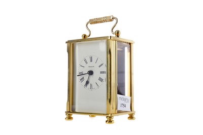 Lot 1754 - A MID-20TH CENTURY CARRIAGE CLOCK