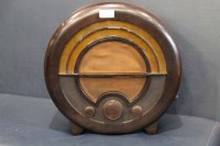 Lot 1213 - ECKO TYPE A.D. 76 SUPERHET RADIO contained in...