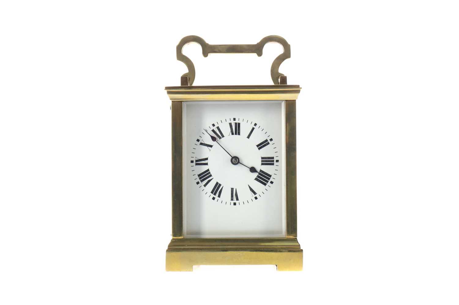 Lot 1758 - AN EARLY 20TH CENTURY CARRIAGE CLOCK