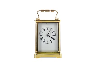 Lot 1759 - AN EARLY 20TH CENTURY CARRIAGE CLOCK