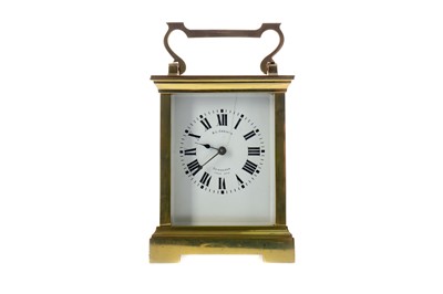 Lot 1760 - AN EARLY 20TH CENTURY CARRIAGE CLOCK