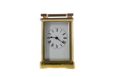 Lot 1762 - AN EARLY 20TH CENTURY CARRIAGE CLOCK