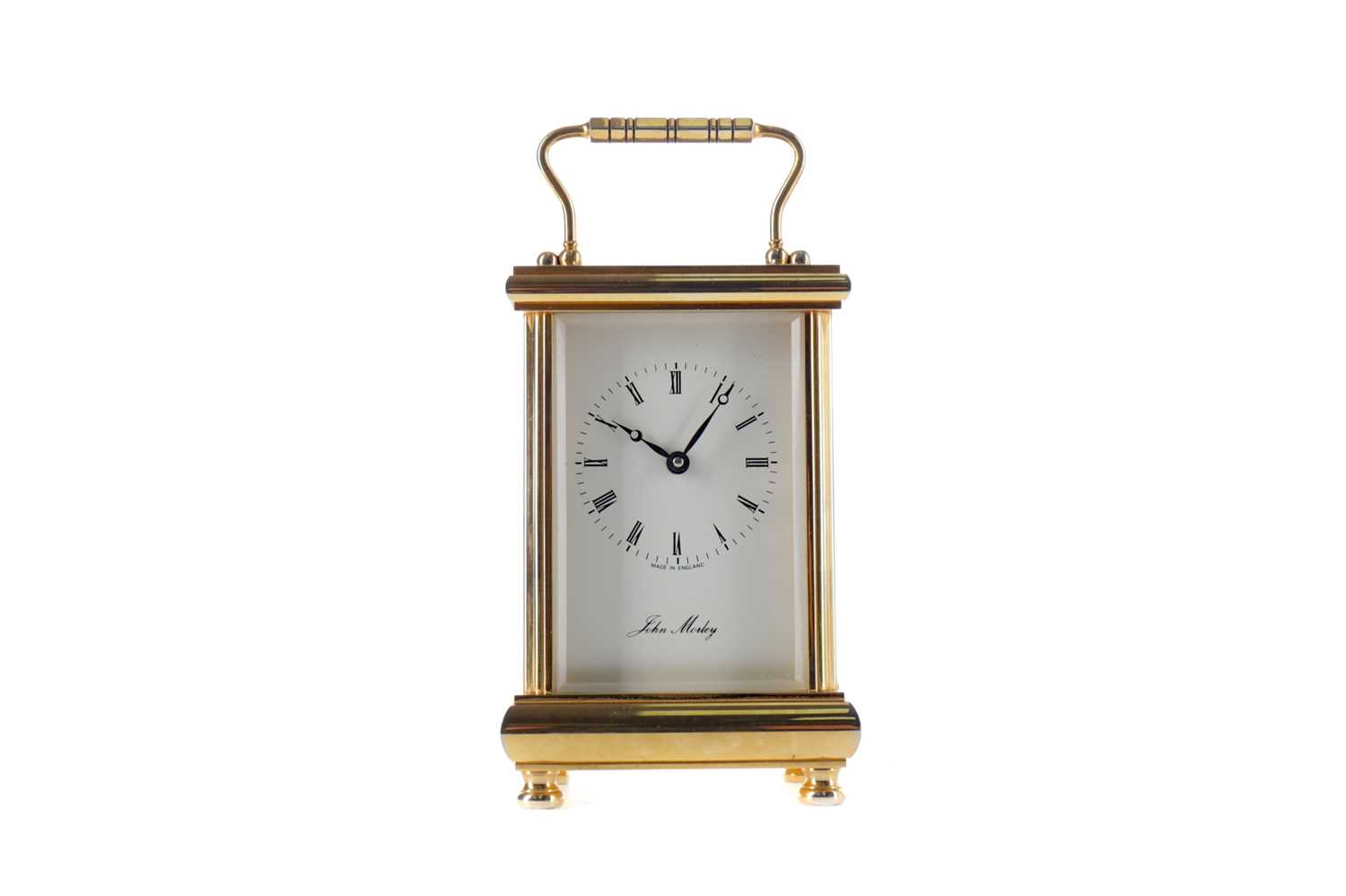 Lot 1763 - AN EARLY 20TH CENTURY CARRIAGE CLOCK