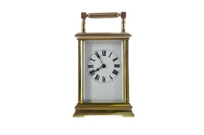 Lot 1830 - AN EARLY 20TH CENTURY CARRIAGE CLOCK