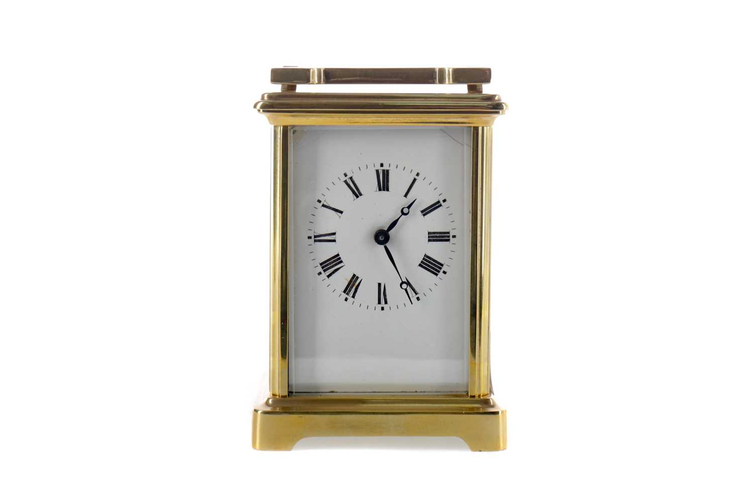 Lot 1833 - AN EARLY 20TH CENTURY CARRIAGE CLOCK