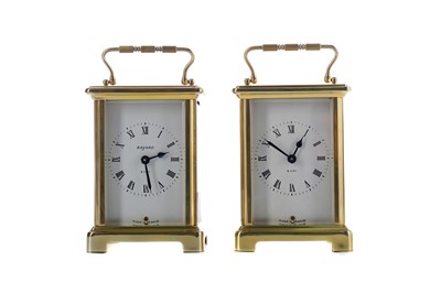 Lot 1836 - AN EARLY 20TH CENTURY CARRIAGE CLOCK