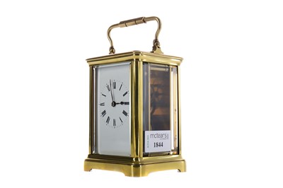 Lot 1844 - AN EARLY 20TH CENTURY CARRIAGE CLOCK