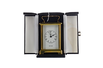 Lot 1872 - A MID 20TH CENTURY CARRIAGE CLOCK