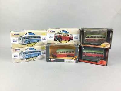 Lot 374 - A COLLECTION OF BOXED MODEL VEHICLES AND OTHER ITEMS
