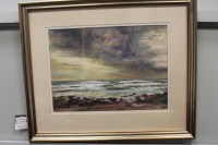 Lot 1237 - * JOHN GLOVER (SCOTTISH b 1945) SEASCAPE...