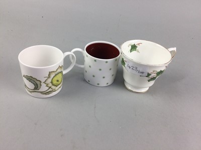 Lot 423 - A LOT OF PART TEA WARE INCLUDING SUSIE COOPER AND COLCLOUGH