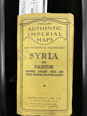 Lot 468 - A PHILIPS AUTHENTIC IMPERIAL MAPS - SYRIA AND PALESTINE