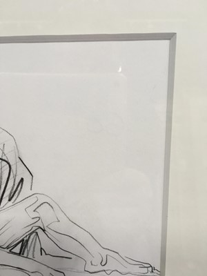 Lot 565 - AN UNTITLED SKETCH BY PETER HOWSON