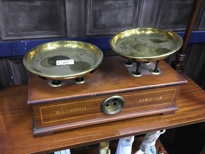 Lot 479 - A SET OF W&T AVERY OF BIRMINGHAM SCALES