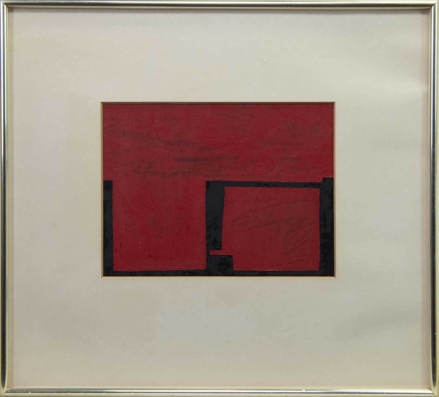 Lot 575 - VISIONS IN RED, A SCOTTISH SCHOOL OIL