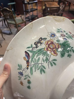 Lot 111 - A MID-19TH CENTURY COPELAND & GARRETT, LATE SPODE 'NEW FAYENCE' WASH BOWL AND EWER