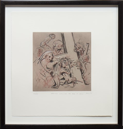 Lot 55 - * PETER HOWSON OBE VERONICA CLEANSES THE FACE...