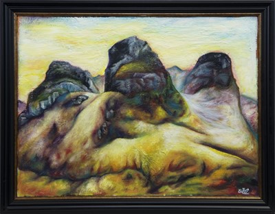 Lot 618 - GLENCOE, AN OIL BY KEVIN O'ROURKE