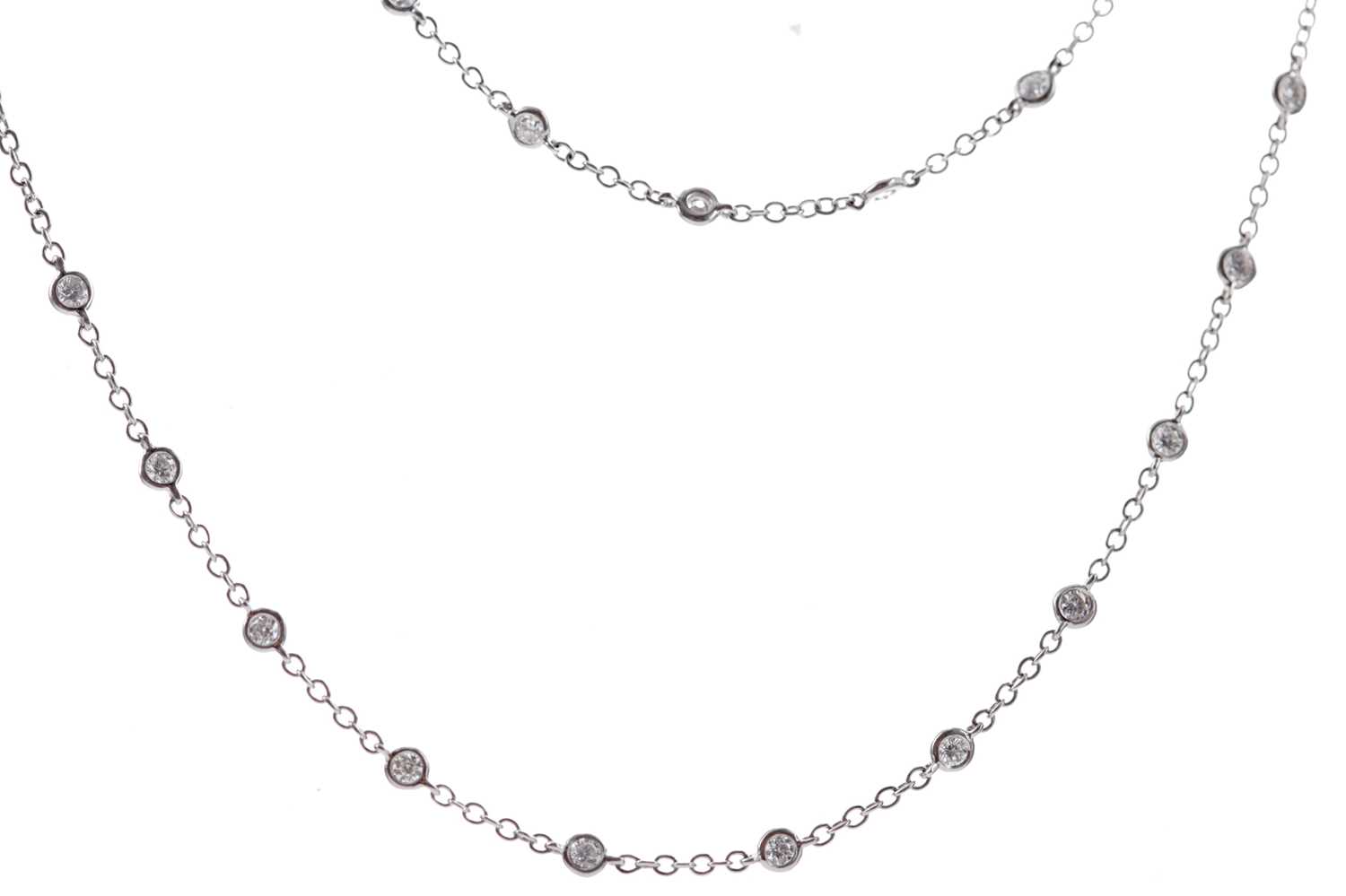 Lot 438 - A DIAMONDS BY THE YARD CHAIN