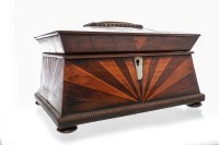 Lot 1277 - POST-REGENCY MAHOGANY AND SPECIMEN WOOD...