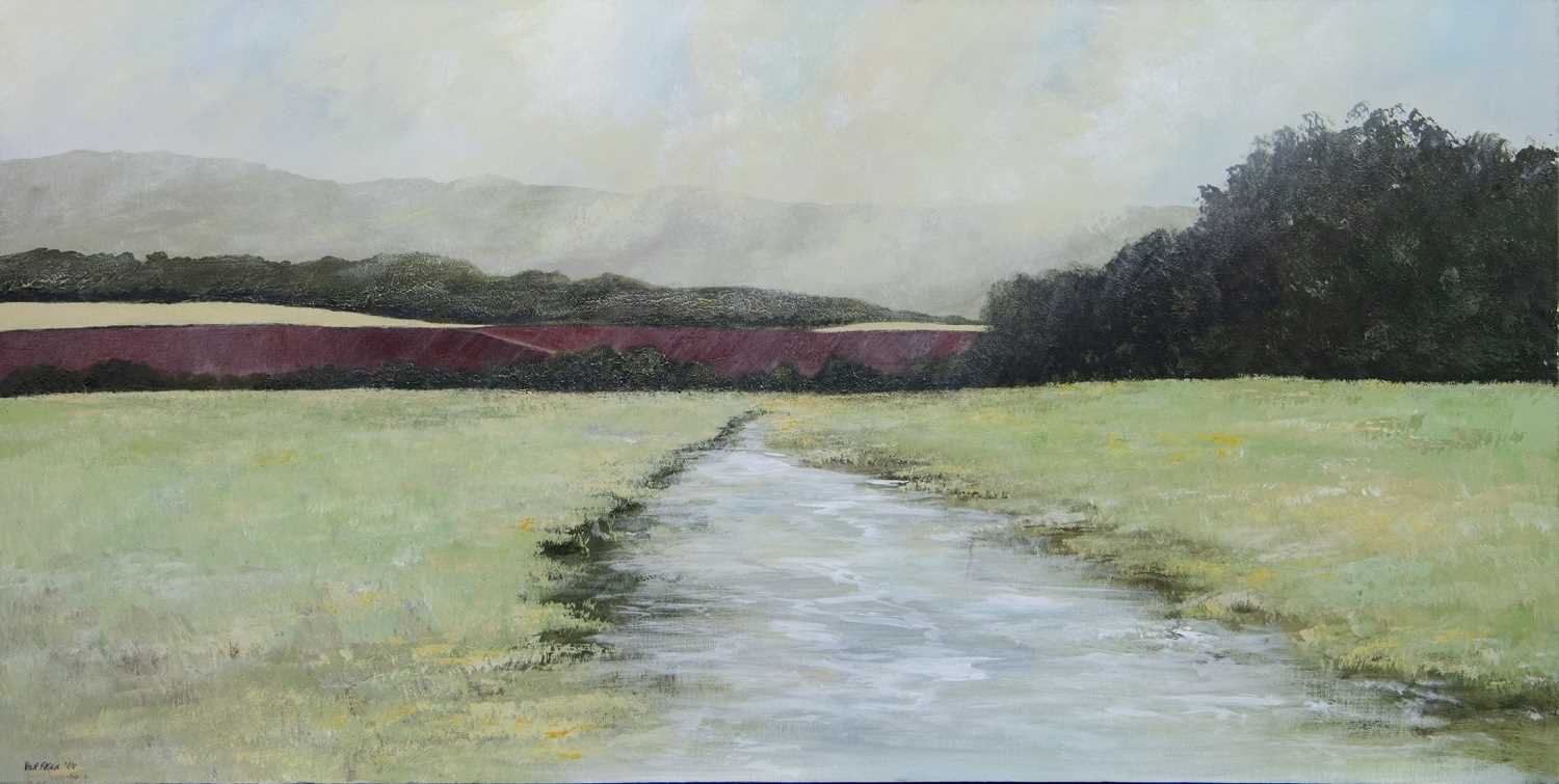 Lot 617 - SUSSEX STREAM, AN OIL BY PHILIP RASKIN