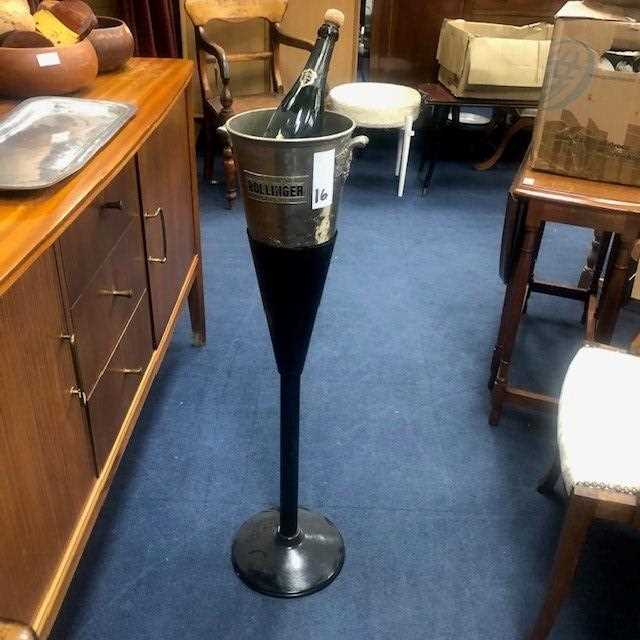 Lot 14 A VINTAGE BOLLINGER CHAMPAGNE ICE BUCKET