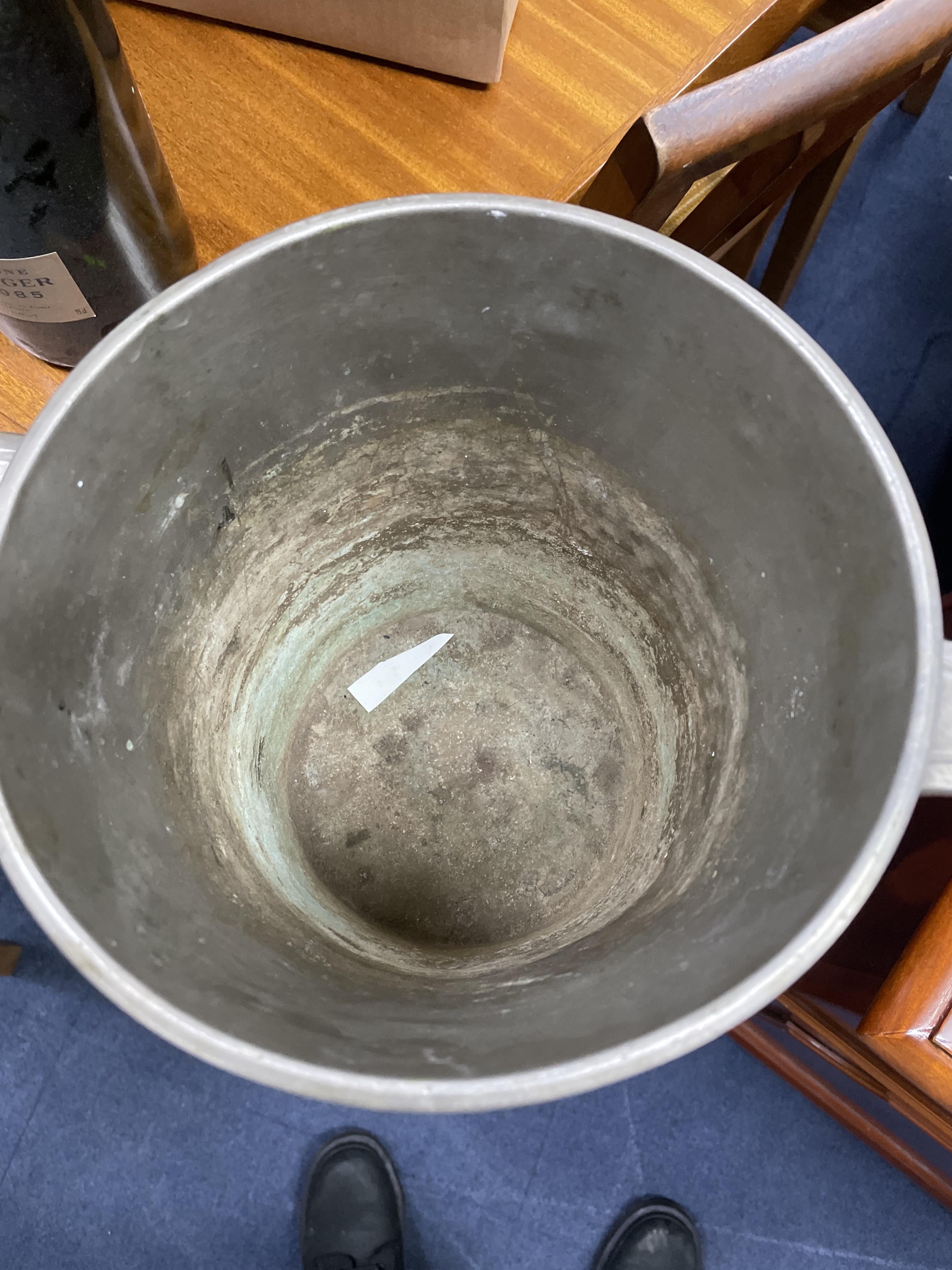 Lot 14 A VINTAGE BOLLINGER CHAMPAGNE ICE BUCKET