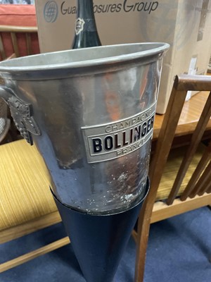 Lot 14 - A VINTAGE BOLLINGER CHAMPAGNE ICE BUCKET