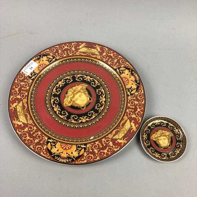 Lot 24 - A LOT OF TWO ROSENTHAL FOR VERSACE PLATES